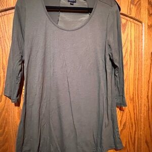 Torrid Olive Green 3/4 Sleeve Top